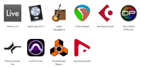 Collegamento immediato a ogni DAW implementata, SL MIXFACE controlla immediatamente le loro funzioni
